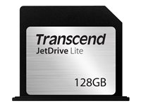 Transcend JetDrive Lite 350 - Flash-muistikortti - 128 Gt malleihin Apple MacBook Pro with Retina display 15.4 in (Early 2013, Mid 2012) TS128GJDL350