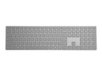 Microsoft Surface Keyboard - Näppäimistö - langaton - Bluetooth 4.0 - Pohjoismaat - harmaa - kaupallinen 3YJ-00009