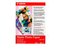 Canon MP-101 - Matta - A4 (210 x 297 mm) 50 arkki (arkit) valokuvapaperi malleihin PIXMA iP90, iX7000, MG8250, MP490, MP550, MP560, MP960, MX330, PRO-1, PRO-10, 100, TS7450 7981A005