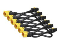 APC - Strömkabel - IEC 60320 C19 till IEC 60320 C20 - AC 240 V - 16 A - 1.22 m - sprintlåsning - svart - för P/N: SMT2200I-AR, SMT2200R2I-AR, SMT3000I-AR, SMT3000R2I-AR, SRT10RMXLIX806, SRT2200XLI-KR AP8714S