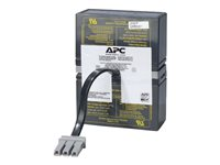 APC Replacement Battery Cartridge #32 - UPS akku - 1 x akku/paristo - Lyijyhappo - hiilenharmaa malleihin P/N: 516-015, BN1050, BN1050-CN, BR1000TW, BR800-IN, BT1000, BT1000MC, BX800, BX900-CN RBC32