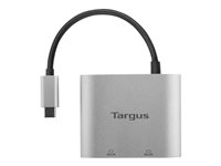 Targus - Näyttösovitin - 24 pin USB-C uros to HDMI naaras - hopea - 4K-tuki ACA947EU