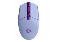 Logitech G G305 - Hiiri - optinen - 6 painiketta - langaton - 2.4 GHz - USB johdoton vastaanotin - lila 910-006023