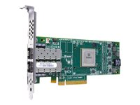 HPE StoreFabric SN1100Q 16Gb Dual Port - Isäntäväylän sovitin - PCIe 3.0 matala profiili - 16Gb Fibre Channel x 2 malleihin ProLiant DL325 Gen10, DL345 Gen10, DL365 Gen10, DX360 Gen10, XL220n Gen10, XL290n Gen10 P9D94A