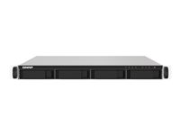 QNAP TS-432PXU-RP - NAS-palvelin - 4 telineet - 16 Tt - telineasennettava - SATA 6Gb/s - HDD 4 Tt x 4 - RAID RAID 0, 1, 5, 6, 10, JBOD - RAM 2 Gt - Gigabit Ethernet / 2.5 Gigabit Ethernet / 10 Gigabit Ethernet - iSCSI tuki - 1U TS-432PXU-RP-2G+4XHDWG440UZSVA
