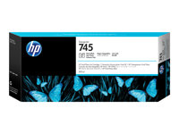 HP 745 - 300 ml - suuri kapasiteetti - valokuvamusta (photo black) - alkuperäinen - DesignJet - mustepatruuna malleihin DesignJet Z2600 PostScript, Z5600 PostScript F9K04A