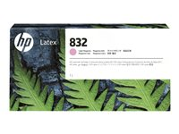 HP 832 - 1 L - vaalea purppura - alkuperäinen - Latex - mustepatruuna malleihin Latex 630 W, 630 W Print and Cut Plus Solution, 700, 700 W, 800, 800 W 4UV80A