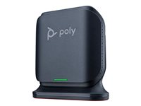 Poly Rove B2 - Langattoman puhelimen asema / VoIP-puhelimen asema toiminnolla soittajan tunnistin/odotetaan soittoa - DECT - 3-suuntainen puhelukyky - SIP, SIP v2, RTCP, RTP, SDP, SIP over TLS, SIP TCP:n kautta, SIP UDP:n kautta - musta 8J8W3AA#ABB