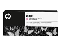 HP 831C - 775 ml - vaalea purppura - alkuperäinen - mustepatruuna malleihin Latex 115, 310, 315, 330, 335, 360, 365, 370, 375, 560, 570 CZ699A