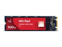 WD Red SA500 WDS500G1R0B - SSD - 500 GB - sisäinen - M.2 2280 - SATA 6Gb/s WDS500G1R0B