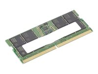 ThinkPad - DDR5 - moduuli - 16 Gt - 262-nastainen SO-DIMM - 4800 MHz / PC5-38400 - Campus - vihreä malleihin ThinkPad T15p Gen 3 21DA, 21DB 4X71K08907