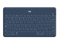 Logitech Keys-To-Go - Näppäimistö - Bluetooth - QWERTY - pohjoismainen (tanska/suomi/norja/ruotsi) - klassisen sininen 920-010052