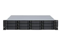 QNAP TL-R1200S-RP - Kiintolevyasemaryhmä - 12 telineet (SATA-600) - SATA 6Gb/s (ulkoinen) - telineasennettava - 2U TL-R1200S-RP