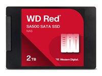 WD Red SA500 WDS200T2R0A - SSD - 2 Tt - sisäinen - 2.5" - SATA 6Gb/s WDS200T2R0A