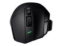 Logitech G G502 X PLUS - Hiiri - optinen - langaton - 2.4 GHz - USB Logitech LIGHTSPEED receiver - musta 910-006163