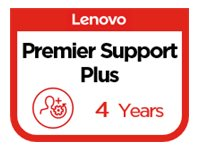 Lenovo Premier Support Plus Upgrade - Laajennettu palvelusopimus - osat ja työ (tuotteelle järjestelmä 1 vuoden Premier Support -tuella) - 4 vuotta (alkaen varusteiden alkuperäisestä ostopäivästä) - on-site - vasteaika STP malleihin ThinkCentre M70q Gen 3; M80q Gen 3; M80s Gen 3; ThinkEdge SE10; V55t Gen 2-13 5WS1L39160