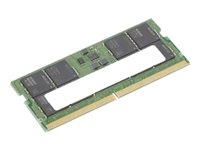 ThinkPad - DDR5 - moduuli - 32 Gt - 262-nastainen SO-DIMM - 4800 MHz / PC5-38400 - Campus - vihreä malleihin ThinkPad T15p Gen 3 21DA, 21DB 4X71K08908