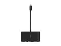 Belkin - Moniporttisovitin - USB-C - VGA, HDMI - 1GbE AVC005BTBK