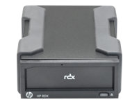 HPE RDX Removable Disk Backup System - Levyasema - RDX-kasetti - SuperSpeed USB 3.0 - ulkoinen malleihin ProLiant MicroServer Gen10 Entry C8S07B