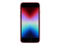 Apple iPhone SE (3rd generation) - (PRODUCT) RED - 5G älypuhelin - Kaksois-SIM / sisäinen muisti 64 Gt - LCD-näyttö - 4.7" - 1334 x 750 pikseliä - rear camera 12 MP - front camera 7 MP - punainen MMXH3KG/A