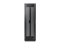 APC NetShelter AV Enclosure with Sides and 10-32 Threaded Rails - Teline - musta - 42U AR3810