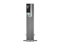 APC Smart-UPS Ultra On-Line - UPS (torniin asennettava/ulkoinen) - AC 220-230 V - 5000 watti(a) - 5000 VA - Litiumioni - USB, Ethernet - lähtöliittimet: 10 - 2U - hopeanharmaa SRTL5KRM2UI