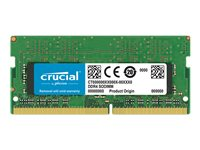 Crucial - DDR4 - moduuli - 8 Gt - SO-DIMM 260-pin - 2666 MHz / PC4-21300 - CL19 - 1.2 V - puskuroimaton - non-ECC CT8G4SFS8266