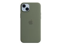 Apple - Takakansi matkapuhelimelle - MagSafe-yhteensopiva - silikoni - oliivi malleihin iPhone 14 Plus MQUD3ZM/A