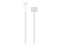 Apple - Virtajohto - 24 pin USB-C (uros) to MagSafe 3 (uros) - 2 m malleihin MacBook Air (2022 puoliväli, 2023 puoliväli); MacBook Pro MLYV3ZM/A