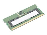 Lenovo - DDR5 - moduuli - 8 Gt - 262-nastainen SO-DIMM - 5600 MHz - vihreä 4X71M23184