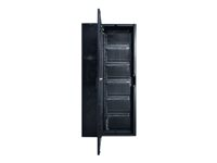 APC InRow SC System 1 50Hz 1PH, 1 NetShelter SX Rack 600mm, with Front and Rear Containment - Ilmastointilaitteen jäähdytysjärjestelmä - musta - 42U RACSC112E