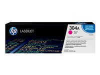 HP 304A - Magenta - alkuperäinen - LaserJet - väriainekasetti (CC533A) malleihin Color LaserJet CM2320fxi, CM2320n, CM2320nf, CP2025, CP2025dn, CP2025n, CP2025x CC533A