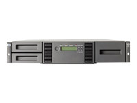 HPE StorageWorks MSL2024 - Nauhakirjasto - LTO Ultrium - max levykeasemaa: 2 - telineasennettava - 2U - barcode reader malleihin ProLiant DL120 G7, DL120 G7 Base, DL120 G7 Entry, DL120 G7 Performance AK379A