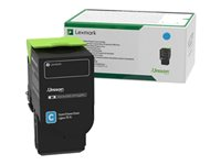 Lexmark - Suuri kapasiteetti - sinivihreä - alkuperäinen - väriainekasetti LCCP, LRP malleihin Lexmark C2325dw, C2425dw, C2535dw, MC2325adw, MC2425adw, MC2535adwe, MC2640adwe C232HC0