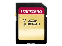 Transcend 500S - Flash-muistikortti - 16 Gt - UHS-I U1 / Class10 - SDHC UHS-I TS16GSDC500S