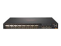 HPE Aruba 8325-48Y8C - Kytkin - L3 - Hallinnoitu - 48 x 1/10/25 Gigabit SFP / SFP+ / SFP28 + 8 x 40/100 Gigabit QSFP+ / QSFP28 - ilmavirtaus takaa eteenpäin - telineeseen asennettava - TAA-yhteensopiva R9F65A