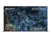 Sony Bravia Professional Displays FWD-83A80L - 83" Diagonaaliluokka (82.5" katseltava) - A80L Series OLED TV - digital signage -ratkaisu - Smart TV - Google TV - 4K UHD (2160p) 3840 x 2160 - HDR - kehyksen vilkkuminen - titaniumin musta FWD-83A80L