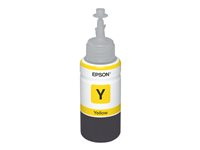 Epson T6644 - 70 ml - keltainen - alkuperäinen - täytemuste malleihin EcoTank ET-14000, ET-16500, ET-2500, ET-2550, ET-2600, ET-2650, ET-3600, ET-4500, ET-4550 C13T664440