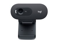 Logitech C505e - Verkkokamera - väri - 720p - kiinteä polttopiste - audio - USB 960-001372