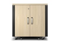 APC NetShelter - Teline (pystysuora) - äänieristetty - AC 100-230 V - vaahtera - 12U - 19" AR4012A