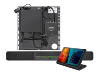 Crestron Flex UC-B30-T - För Microsoft Teams - paket för videokonferens (soundbar, pekskärmskonsol, mini-dator) - svart - power adapter included UC-B30-T