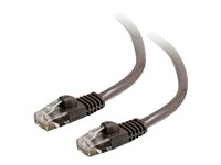 C2G Cat5e Booted Unshielded (UTP) Network Patch Cable - Kytkentäkaapeli - RJ-45 (uros) to RJ-45 (uros) - 1 m - UTP - CAT 5e - valettu, piikitön, säikeinen - ruskea 83673