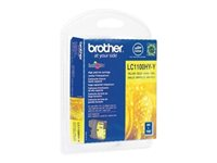Brother LC1100HYYBP - Hög kapacitet - gul - original - blister - bläckpatron - för Brother DCP-6690CW LC1100HYYBP