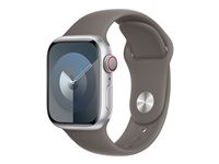 Apple - Hihna tuotteelle älykello - 41 mm - S/M-koko - savi malleihin Watch (38 mm, 40 mm, 41 mm) MT373ZM/A
