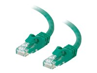 C2G Cat6 Booted Unshielded (UTP) Network Patch Cable - Kytkentäkaapeli - RJ-45 (uros) to RJ-45 (uros) - 10 m - UTP - CAT 6 - valettu, piikitön, säikeinen - vihreä 83432