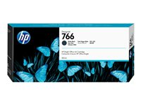 HP 766 - 300 ml - himmeä musta - alkuperäinen - mustepatruuna malleihin DesignJet XL 3600, 3600dr P2V92A