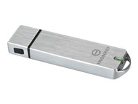 IronKey Enterprise S1000 - USB Flash-asema - salattu - 64 Gt - USB 3.0 - FIPS 140-2 Level 3 - TAA-yhteensopiva IKS1000E/64GB