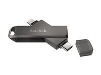 SanDisk iXpand Luxe - USB Flash-asema - 256 Gt - USB-C / Lightning SDIX70N-256G-GN6NE