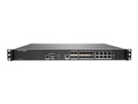 SonicWall NSa 6600 - Advanced - turvalaite - sekä 1 vuoden TotalSecure - 10GbE - 1U - telineeseen asennettava 01-SSC-1716