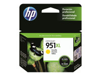 HP 951XL - 17 ml - Tuottoisa - keltainen - alkuperäinen - mustepatruuna malleihin Officejet Pro 251dw, 276dw, 8100, 8600, 8600 N911a, 8610, 8615, 8620, 8625, 8630 CN048AE#301